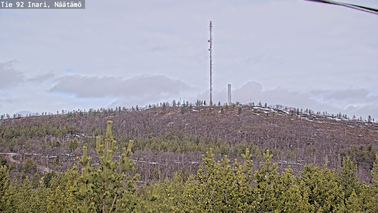Kelikamerat Kuva Tie 92 Inari, Näätämö, Inari, Lappi