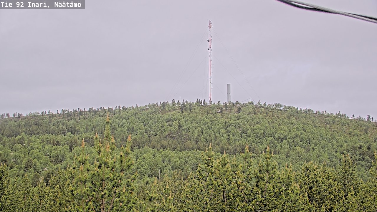Kelikamerat Kuva Tie 92 Inari, Näätämö, Inari, Lappi