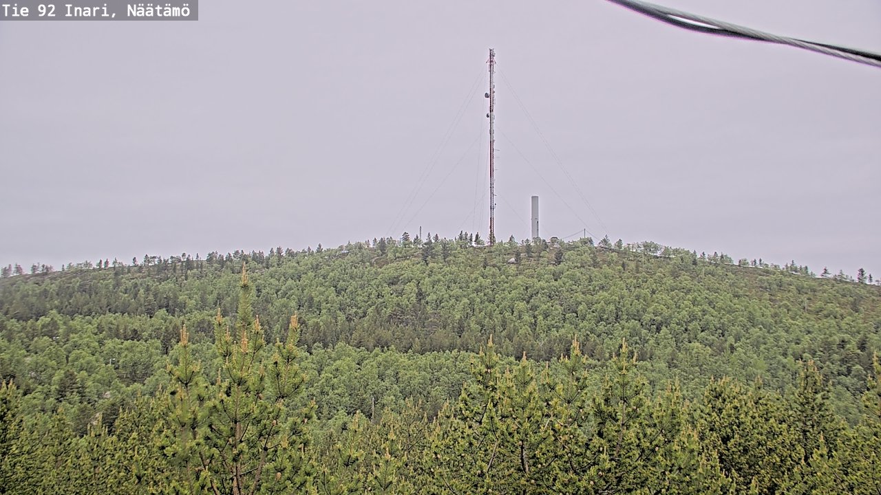 Kelikamerat Kuva Tie 92 Inari, Näätämö, Inari, Lappi