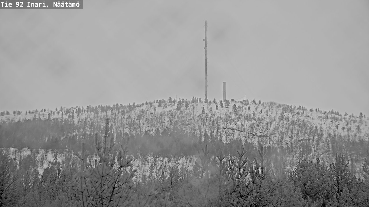 Kelikamerat Kuva Tie 92 Inari, Näätämö, Inari, Lappi