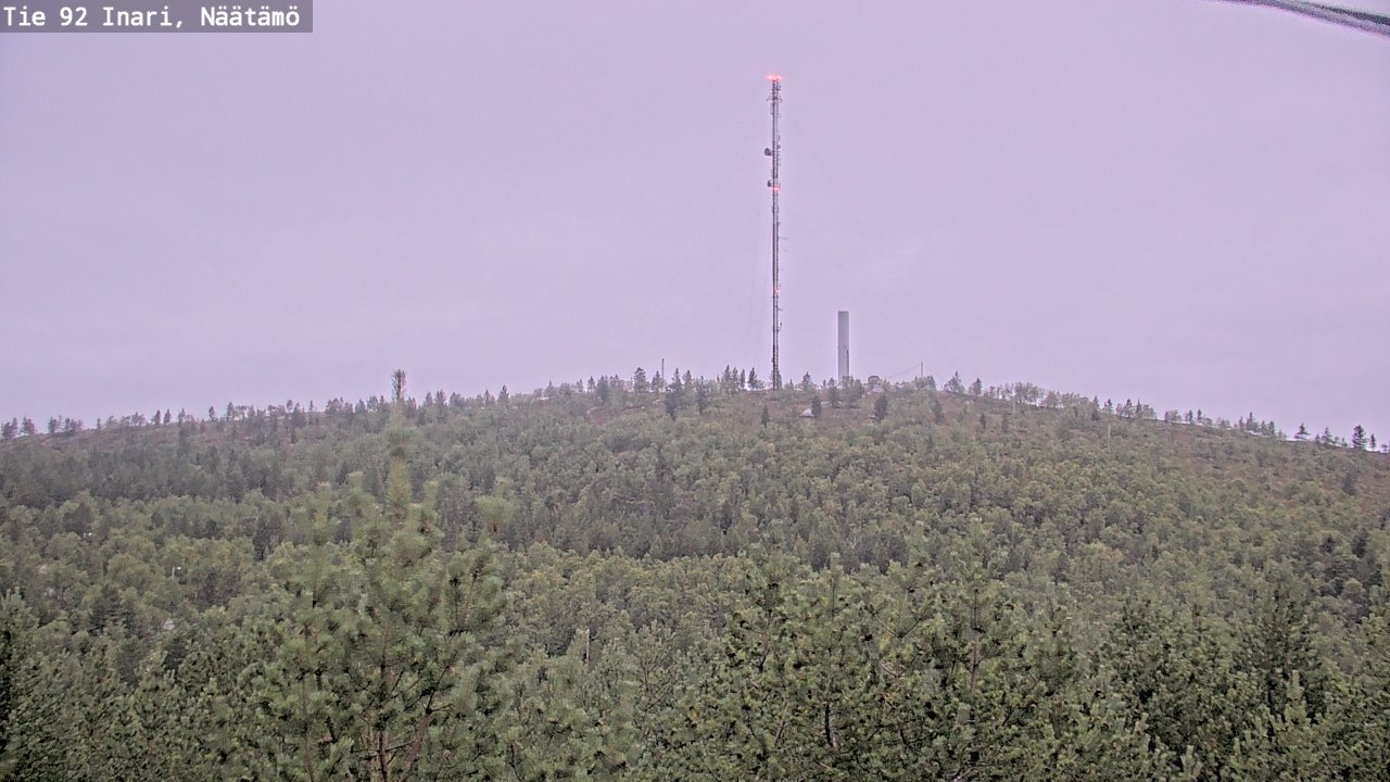 Kelikamerat Kuva Tie 92 Inari, Näätämö, Inari, Lappi