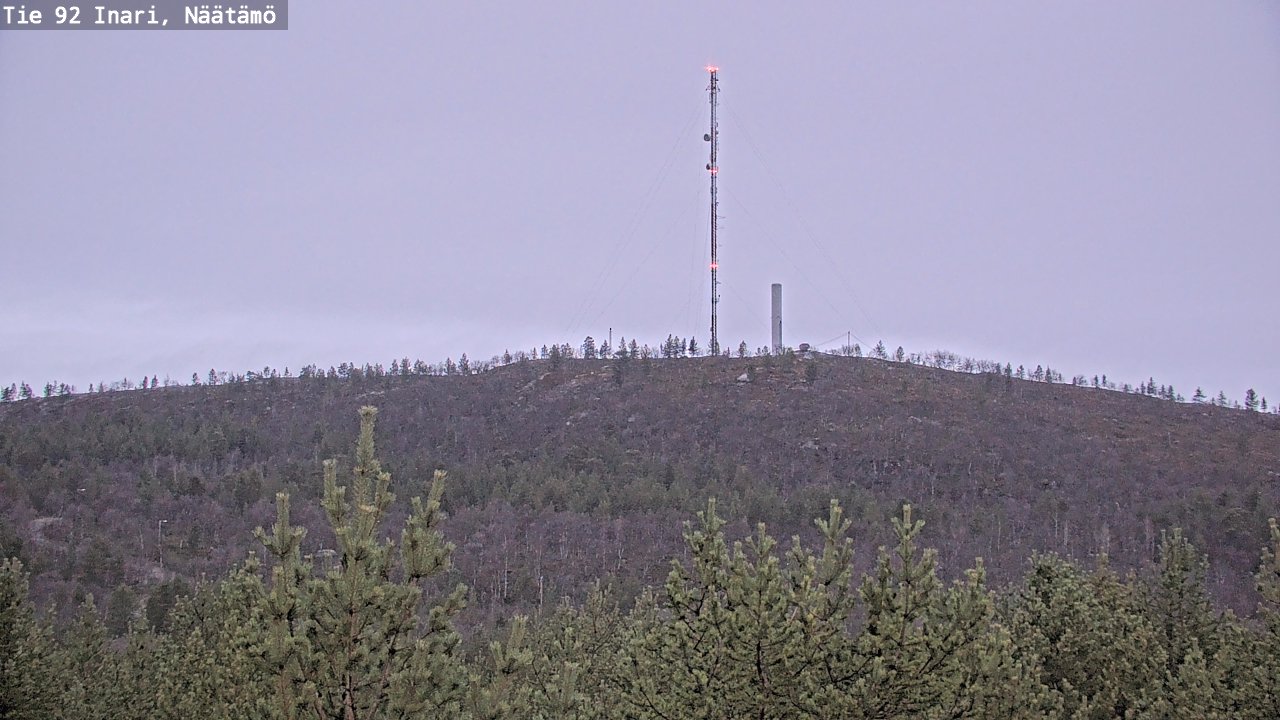 Kelikamerat Kuva Tie 92 Inari, Näätämö, Inari, Lappi