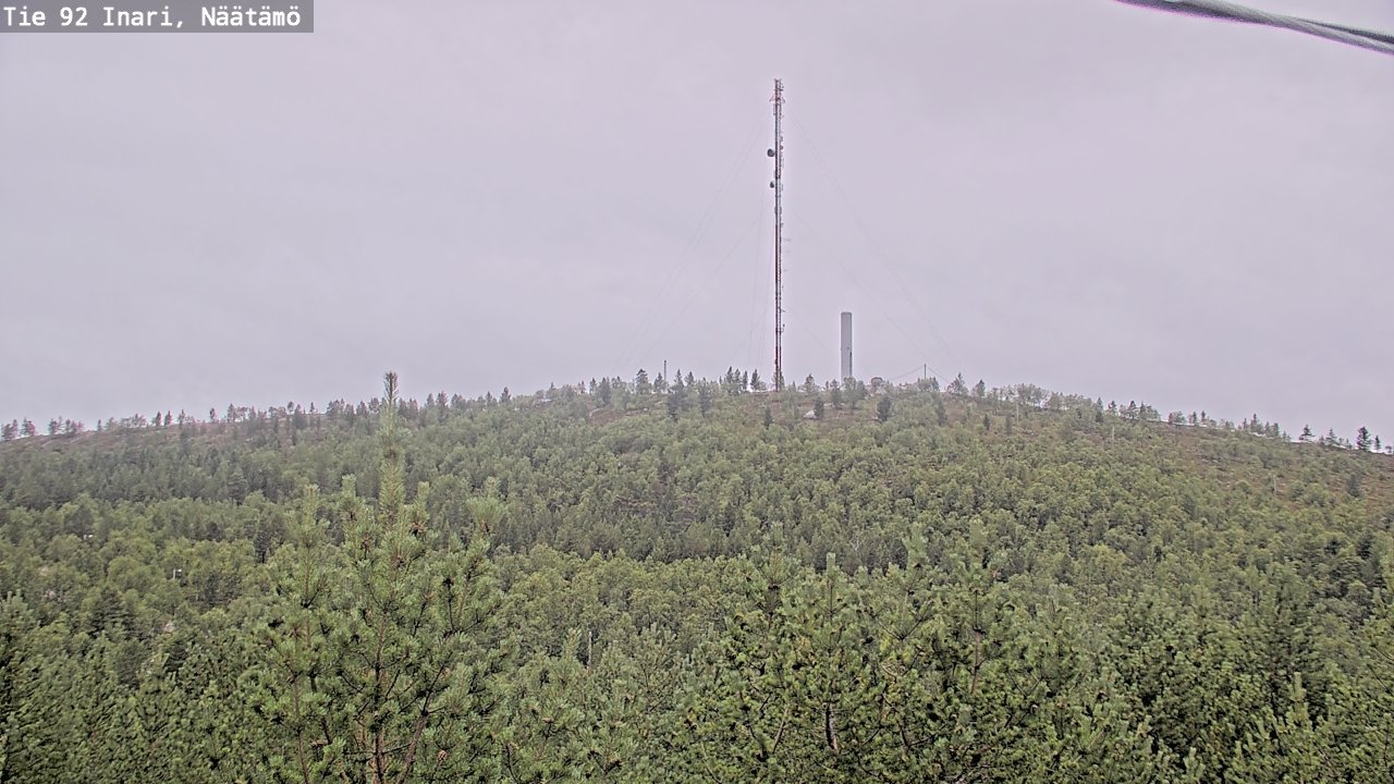 Kelikamerat Kuva Tie 92 Inari, Näätämö, Inari, Lappi