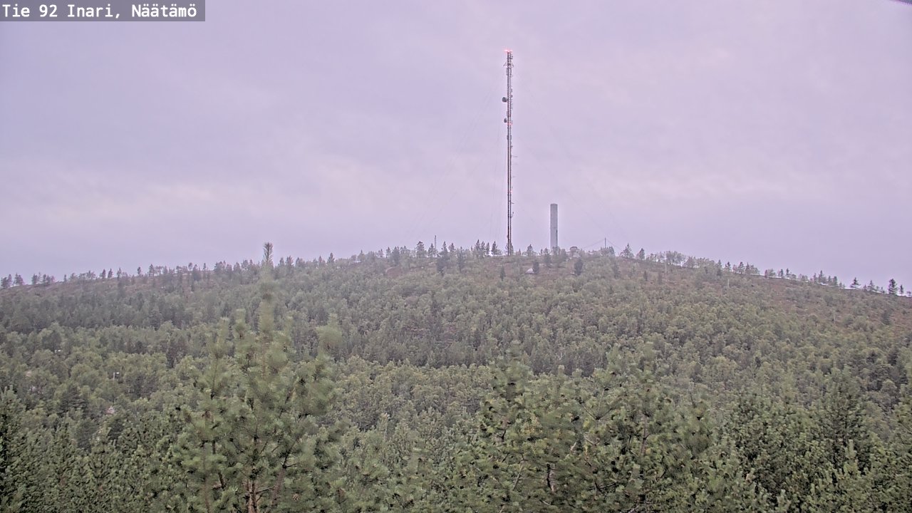 Kelikamerat Kuva Tie 92 Inari, Näätämö, Inari, Lappi