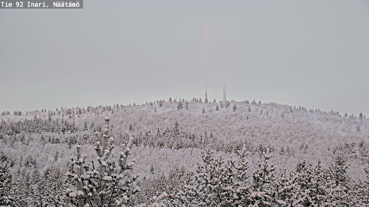 Kelikamerat Kuva Tie 92 Inari, Näätämö, Inari, Lappi