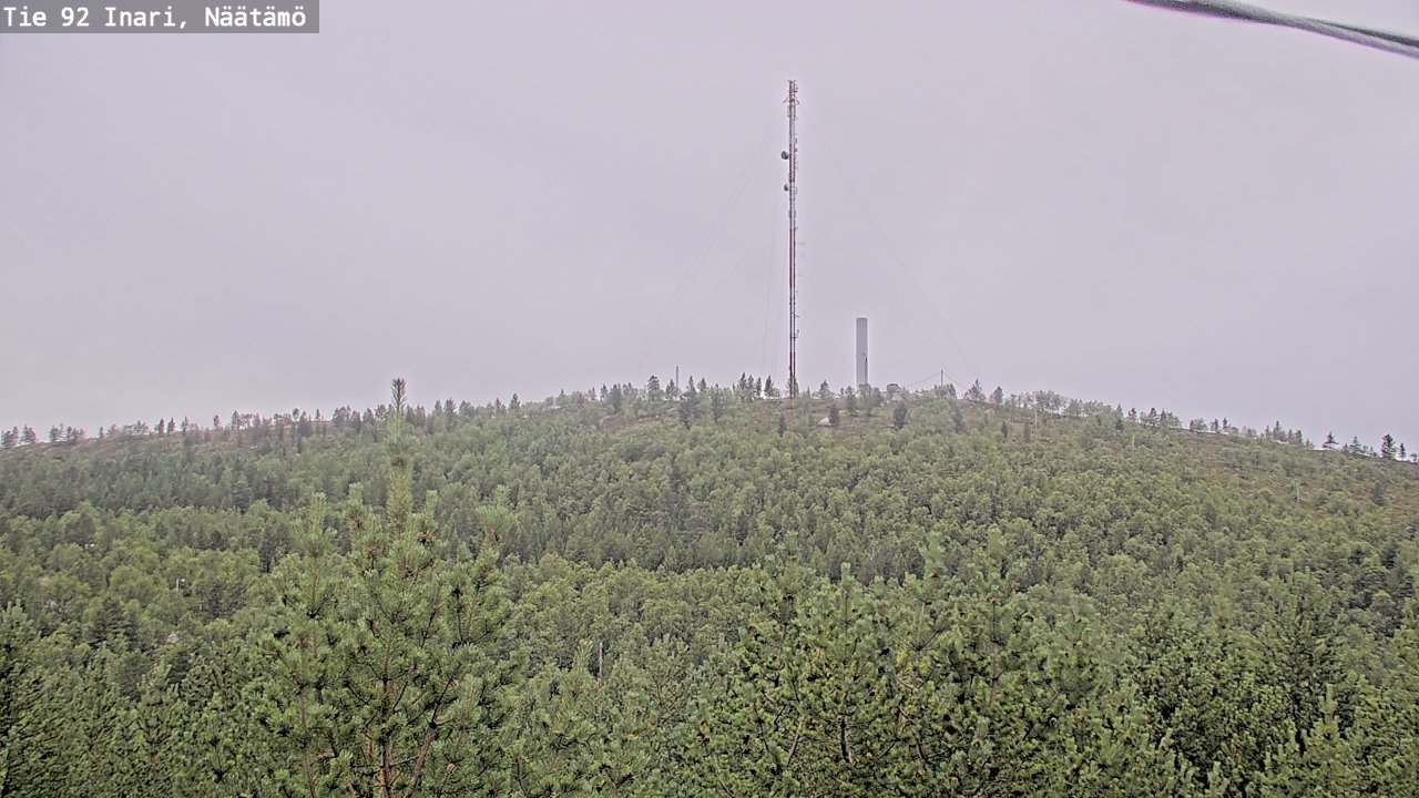 Kelikamerat Kuva Tie 92 Inari, Näätämö, Inari, Lappi