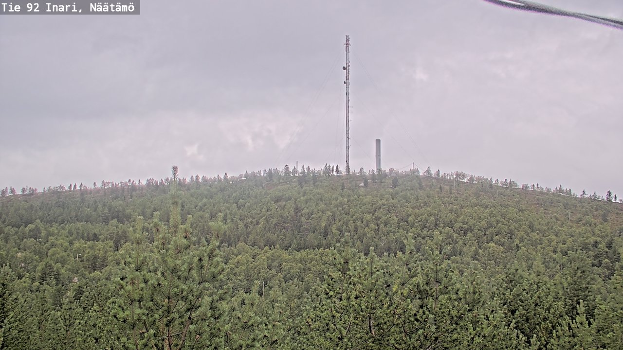 Kelikamerat Kuva Tie 92 Inari, Näätämö, Inari, Lappi
