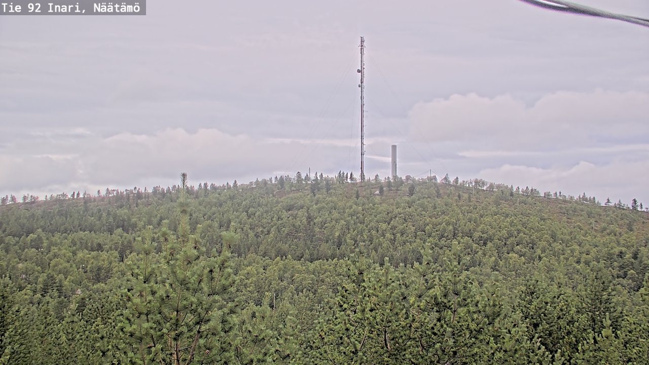 Kelikamerat Kuva Tie 92 Inari, Näätämö, Inari, Lappi