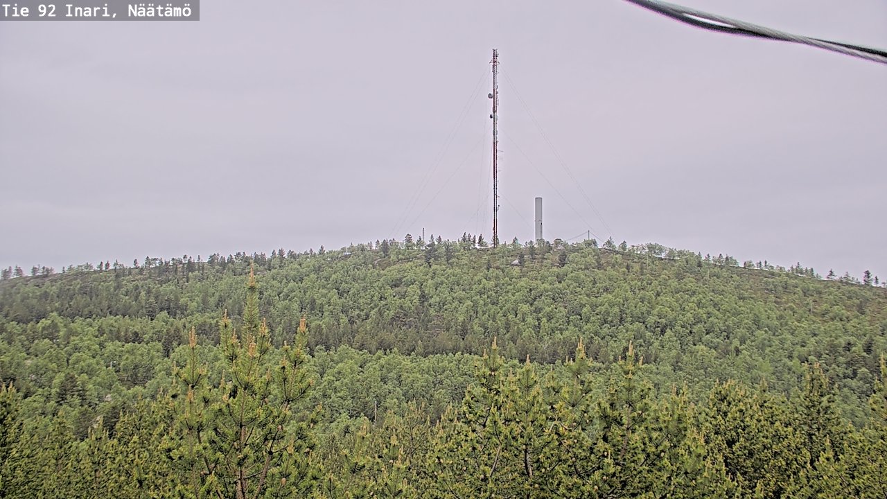 Kelikamerat Kuva Tie 92 Inari, Näätämö, Inari, Lappi