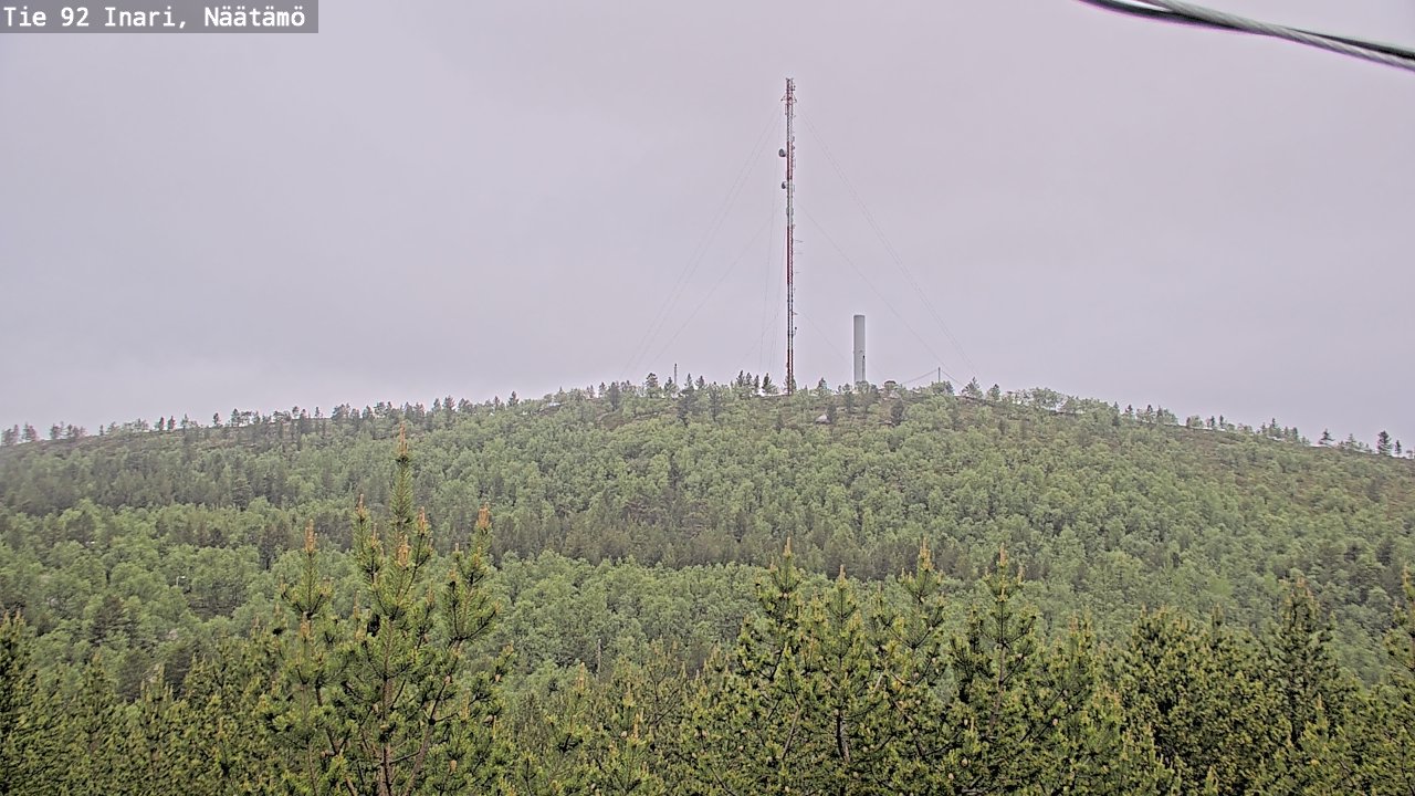 Kelikamerat Kuva Tie 92 Inari, Näätämö, Inari, Lappi