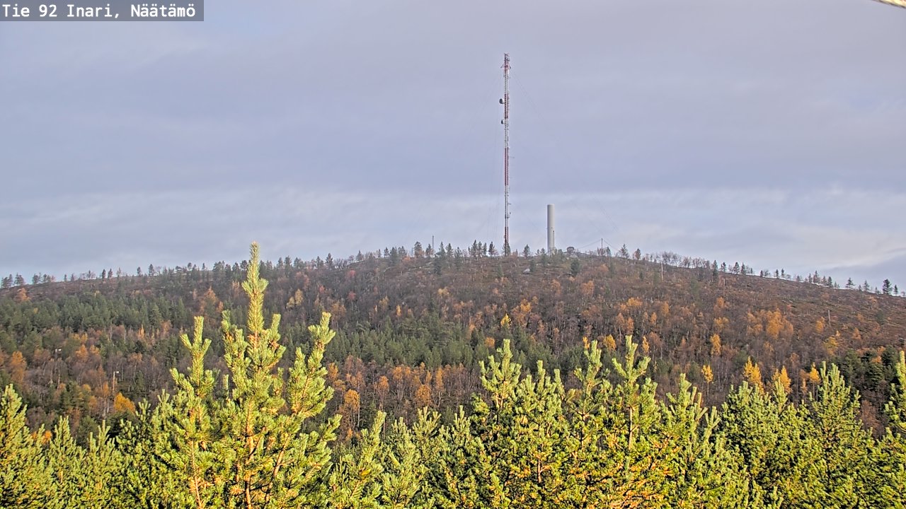 Kelikamerat Kuva Tie 92 Inari, Näätämö, Inari, Lappi