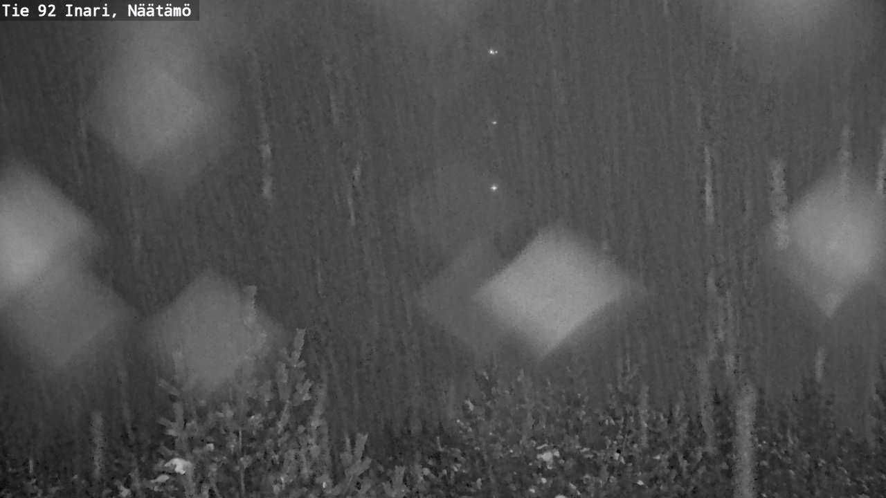 Weather Camera Image Väg 92 Enare, Näätämö, Inari, Lappi