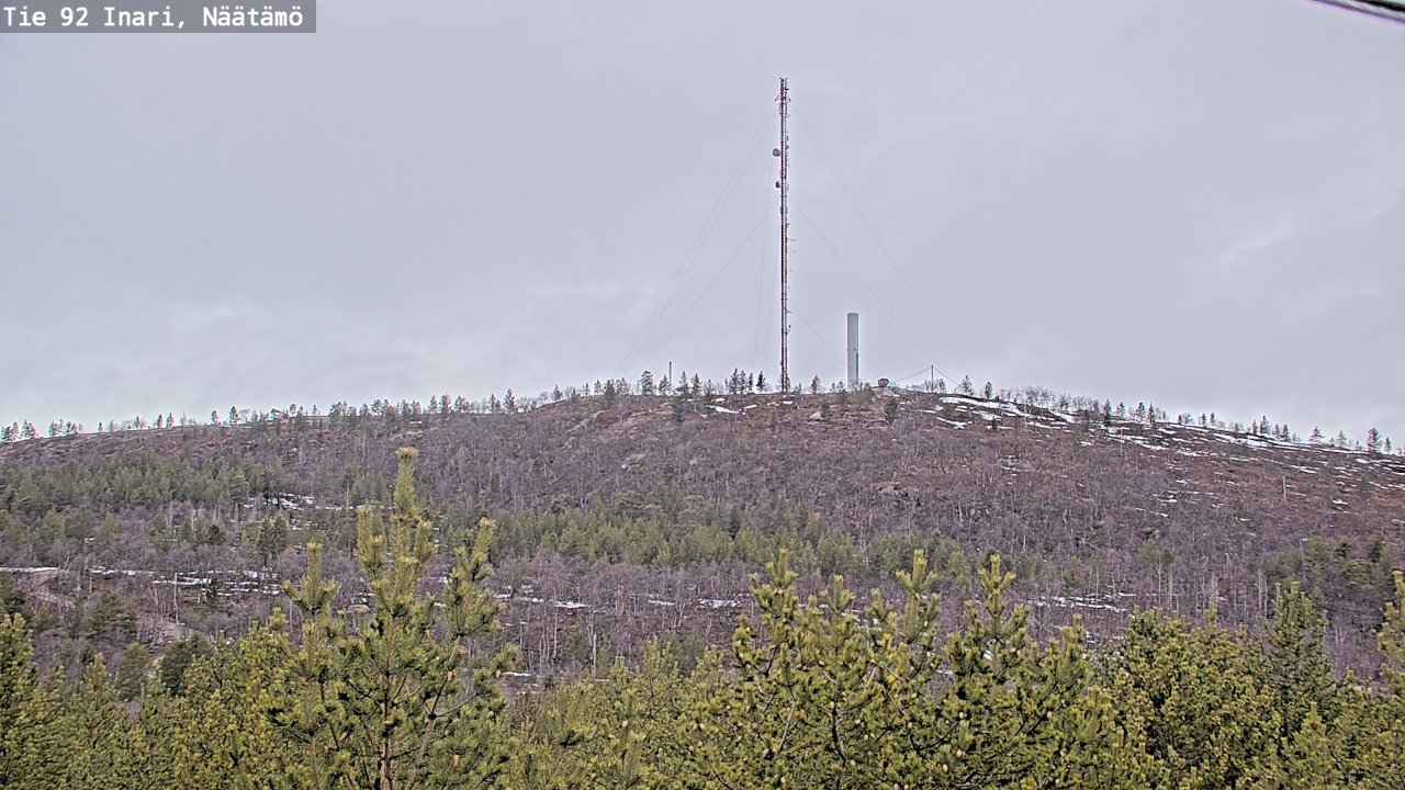 Kelikamerat Kuva Tie 92 Inari, Näätämö, Inari, Lappi