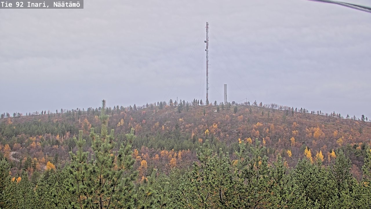 Kelikamerat Kuva Tie 92 Inari, Näätämö, Inari, Lappi