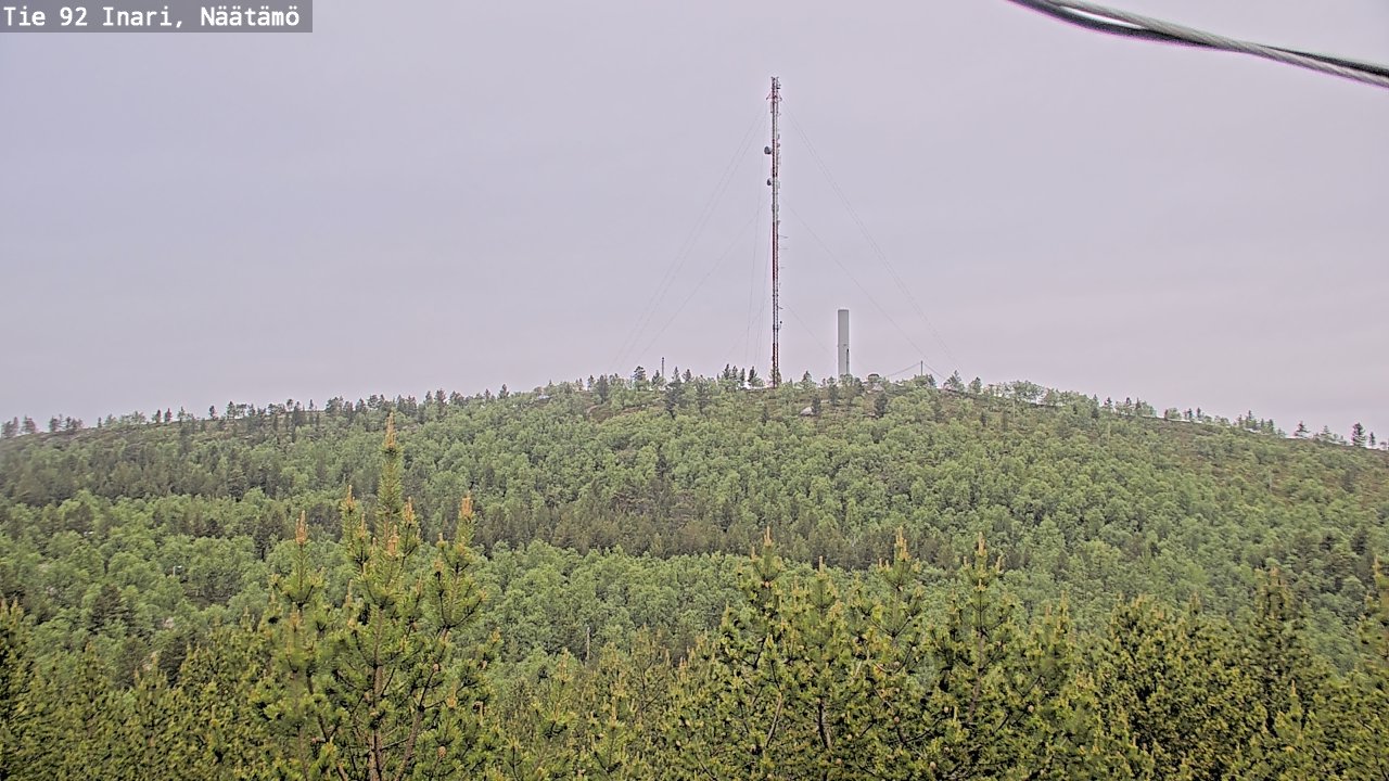 Kelikamerat Kuva Tie 92 Inari, Näätämö, Inari, Lappi