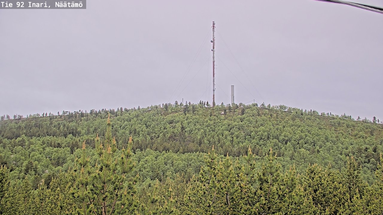 Kelikamerat Kuva Tie 92 Inari, Näätämö, Inari, Lappi