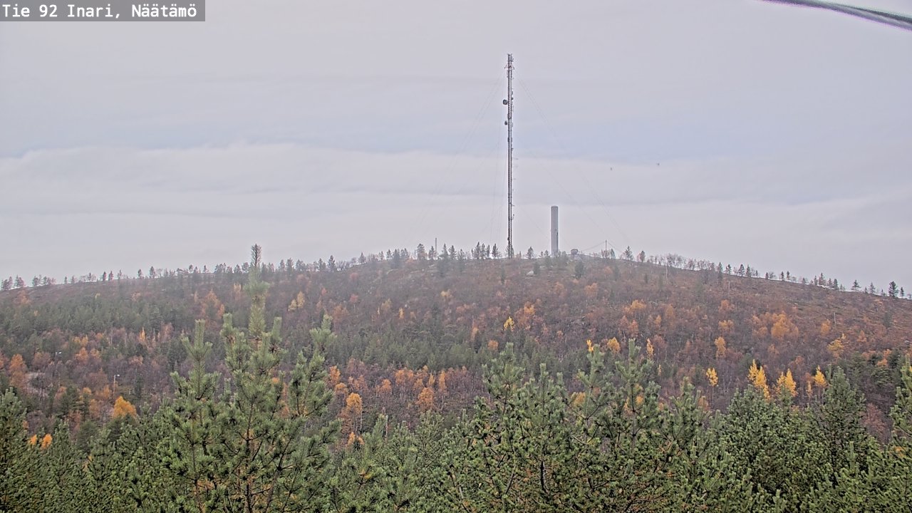 Kelikamerat Kuva Tie 92 Inari, Näätämö, Inari, Lappi