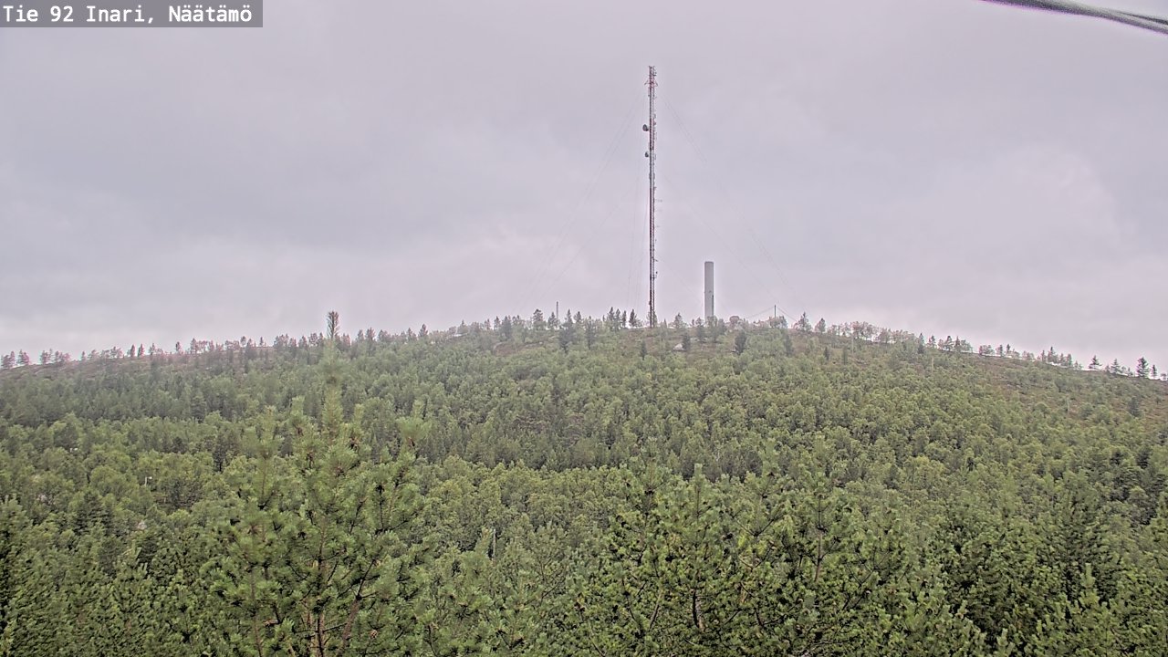 Kelikamerat Kuva Tie 92 Inari, Näätämö, Inari, Lappi