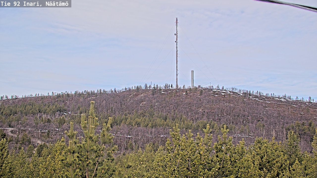 Kelikamerat Kuva Tie 92 Inari, Näätämö, Inari, Lappi