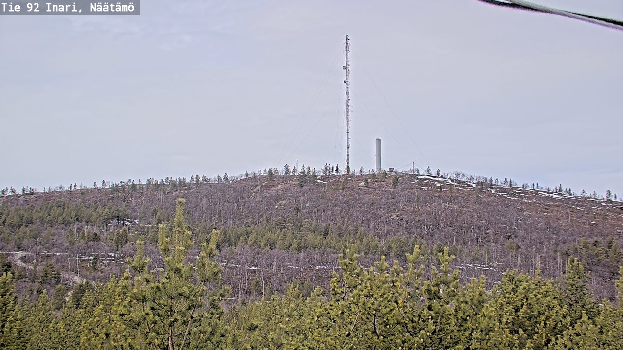 Kelikamerat Kuva Tie 92 Inari, Näätämö, Inari, Lappi