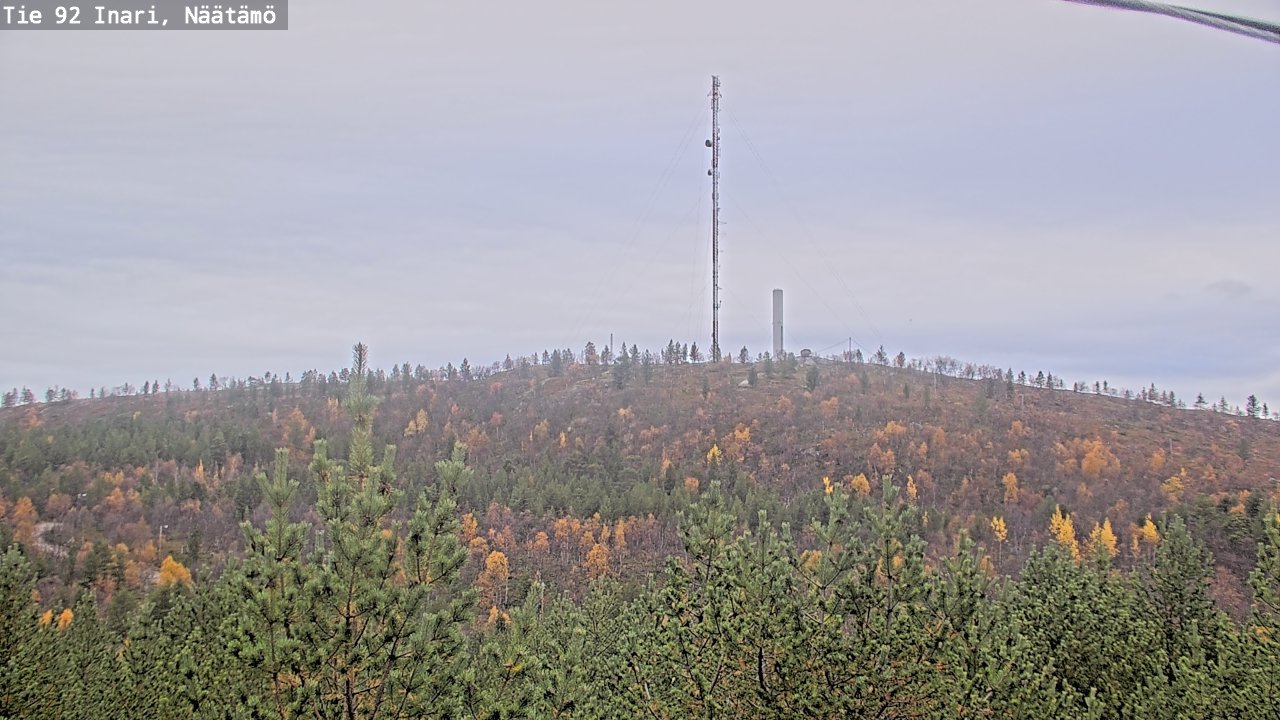 Kelikamerat Kuva Tie 92 Inari, Näätämö, Inari, Lappi