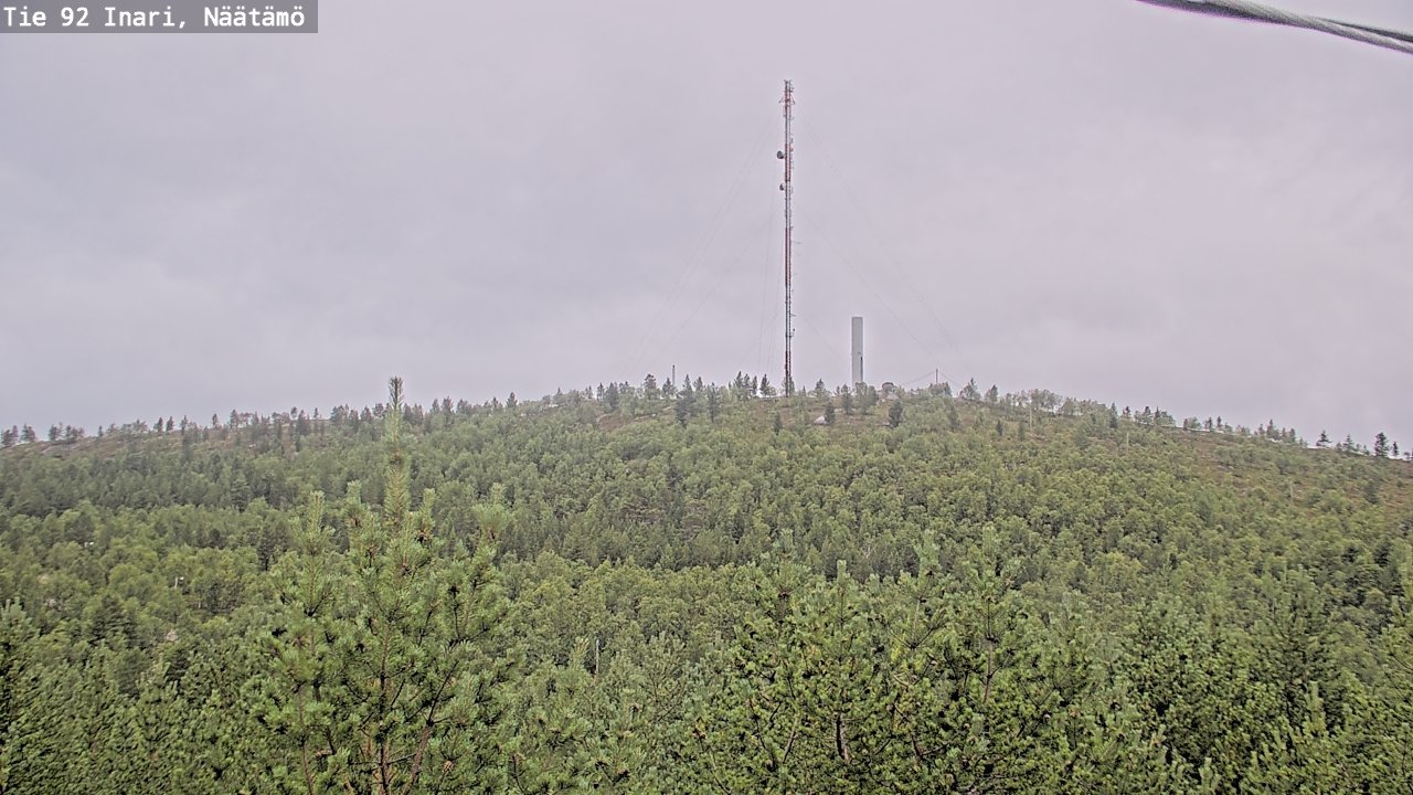 Kelikamerat Kuva Tie 92 Inari, Näätämö, Inari, Lappi