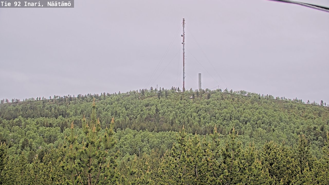 Kelikamerat Kuva Tie 92 Inari, Näätämö, Inari, Lappi