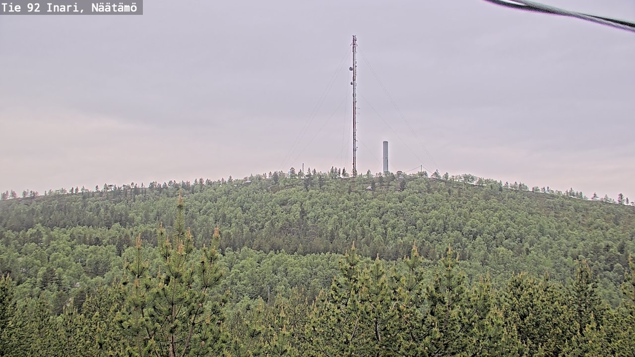 Kelikamerat Kuva Tie 92 Inari, Näätämö, Inari, Lappi