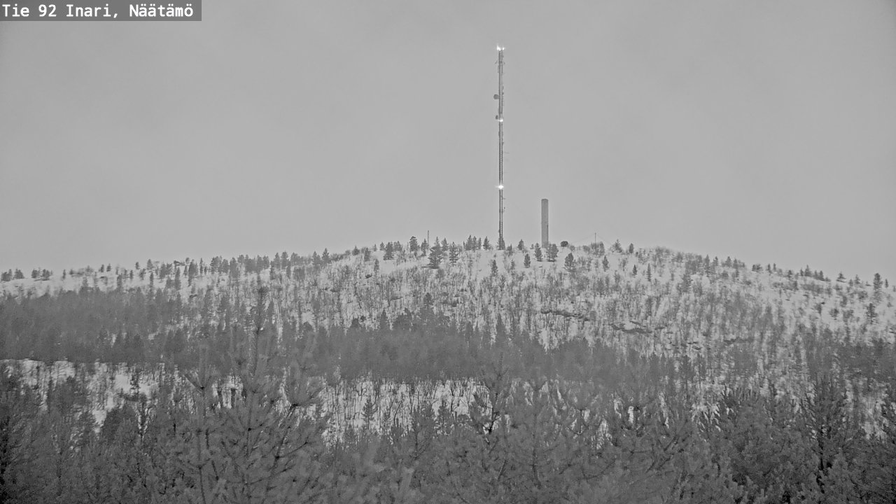 Kelikamerat Kuva Tie 92 Inari, Näätämö, Inari, Lappi