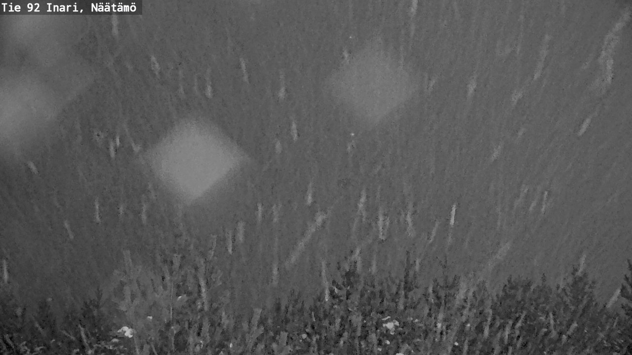 Weather Camera Image Väg 92 Enare, Näätämö, Inari, Lappi