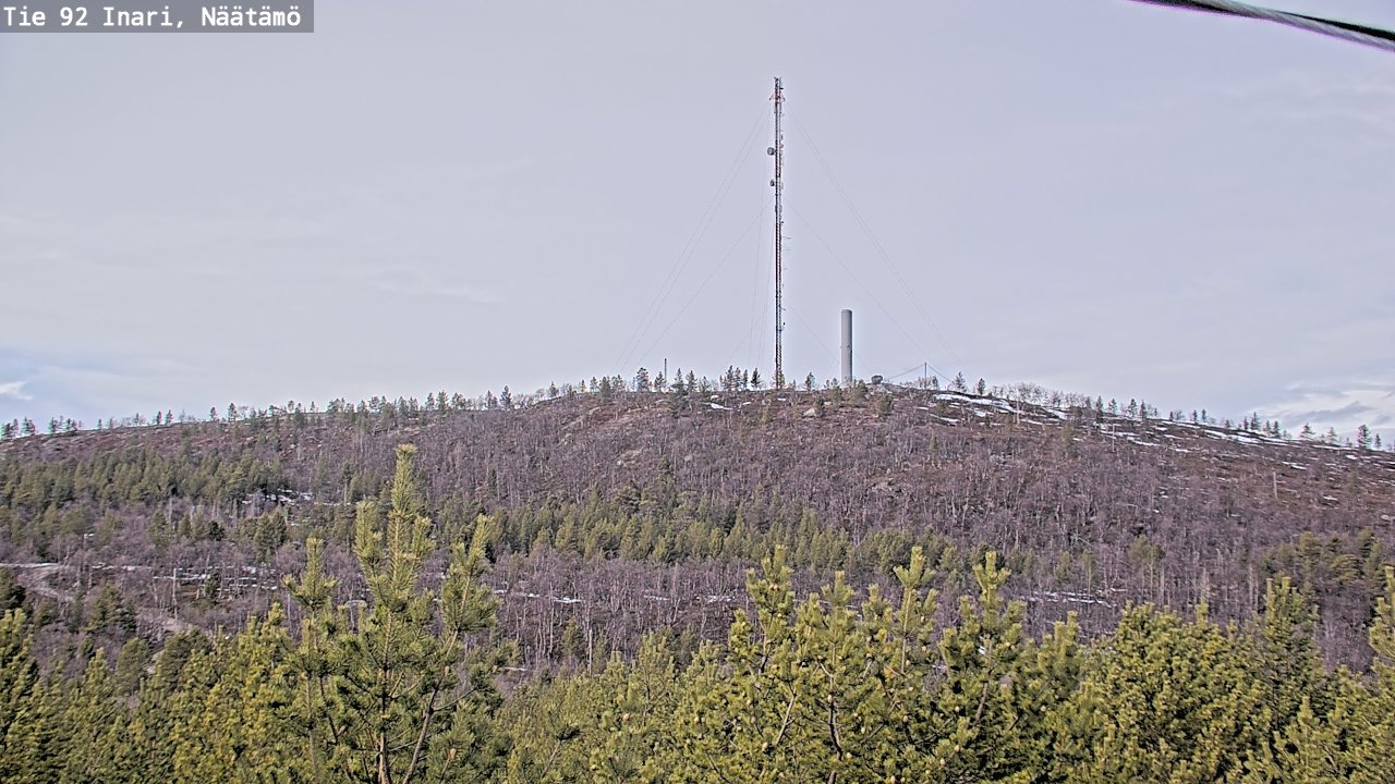 Kelikamerat Kuva Tie 92 Inari, Näätämö, Inari, Lappi