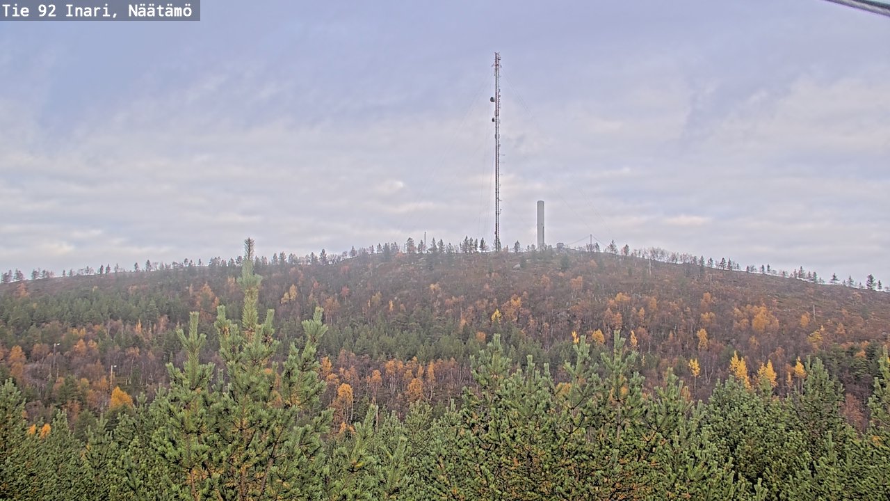 Kelikamerat Kuva Tie 92 Inari, Näätämö, Inari, Lappi