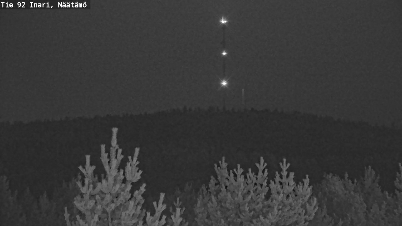 Kelikamerat Kuva Tie 92 Inari, Näätämö, Inari, Lappi