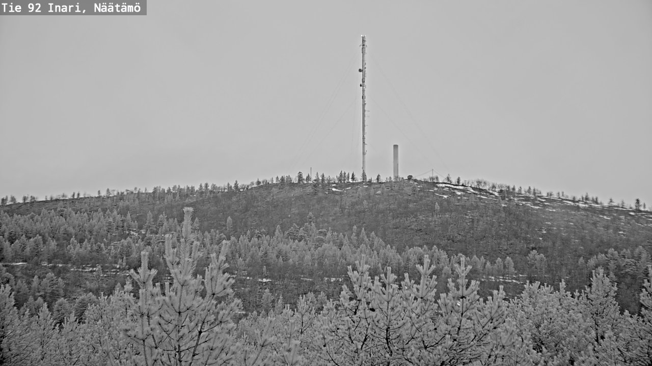 Kelikamerat Kuva Tie 92 Inari, Näätämö, Inari, Lappi