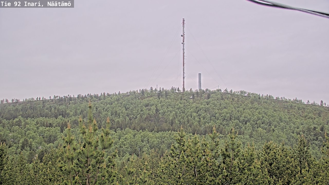 Kelikamerat Kuva Tie 92 Inari, Näätämö, Inari, Lappi