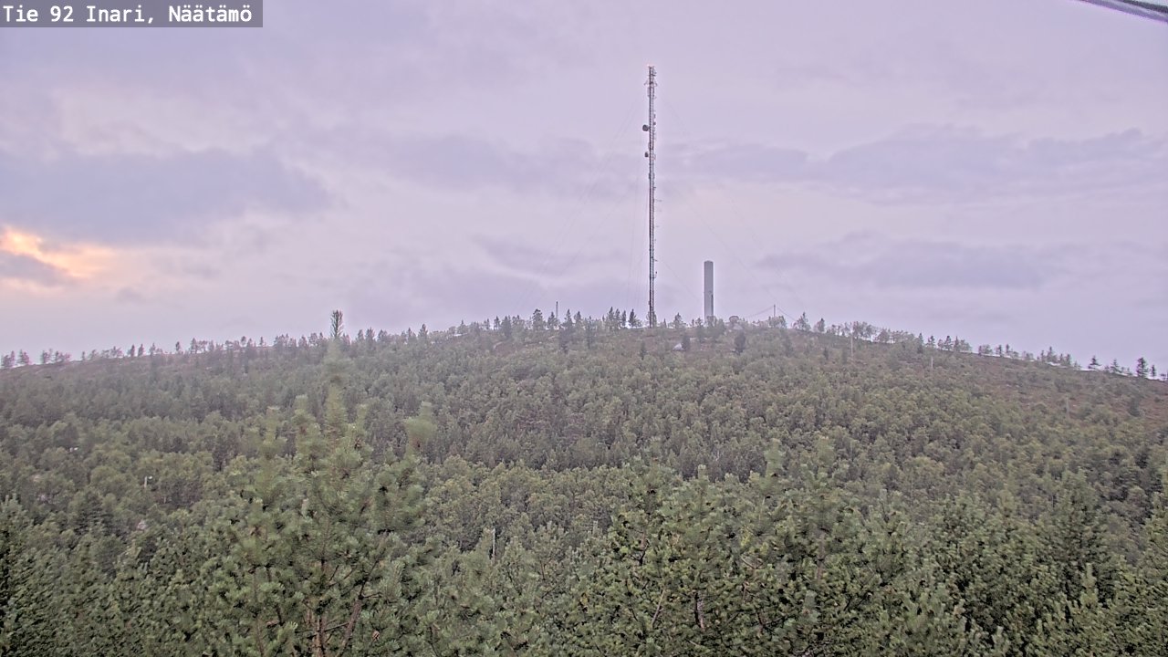 Kelikamerat Kuva Tie 92 Inari, Näätämö, Inari, Lappi