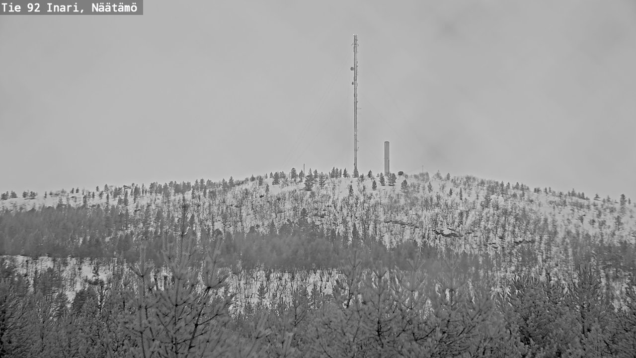 Kelikamerat Kuva Tie 92 Inari, Näätämö, Inari, Lappi