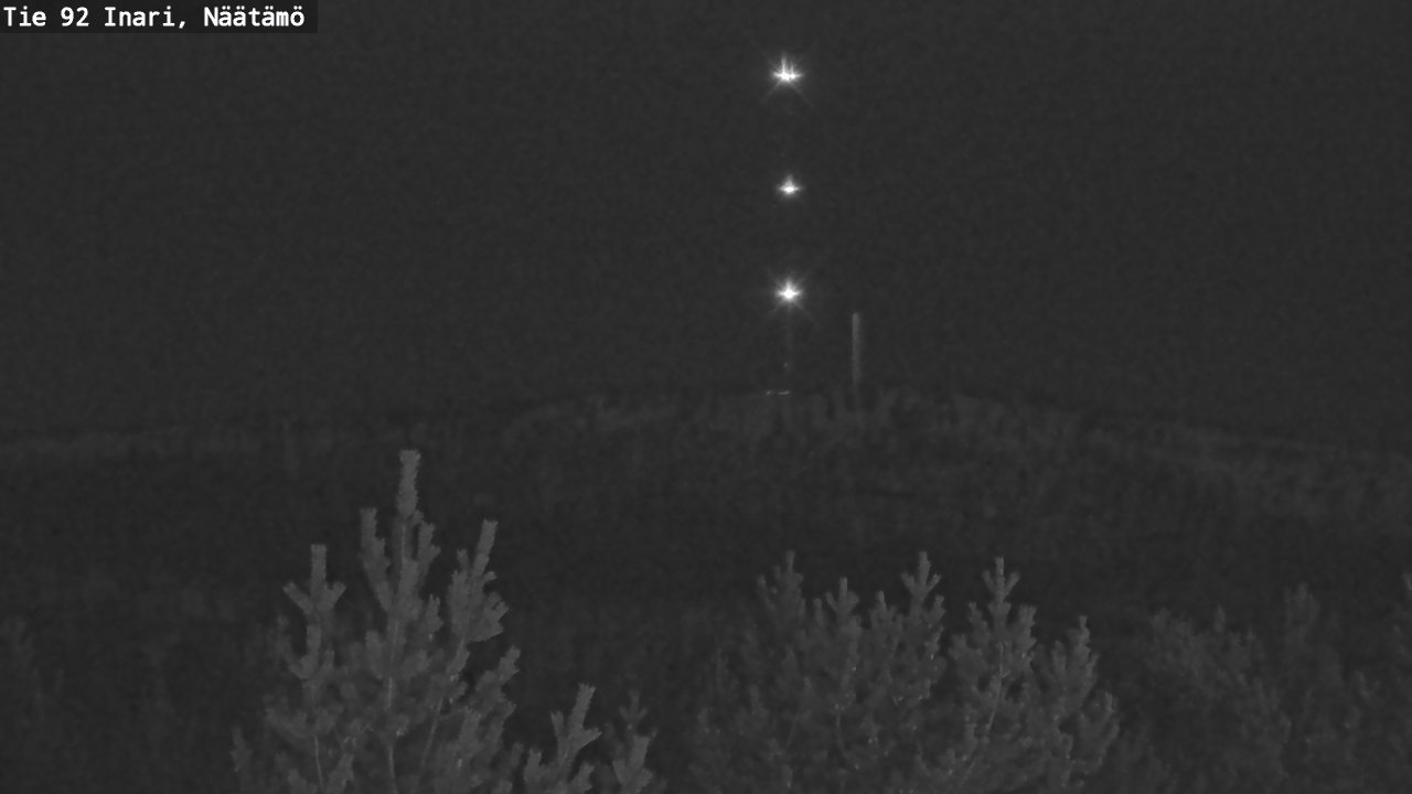 Kelikamerat Kuva Tie 92 Inari, Näätämö, Inari, Lappi
