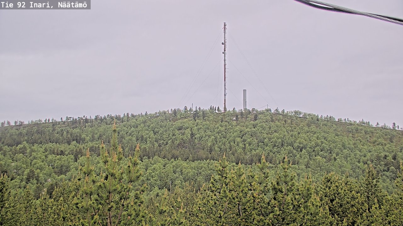 Kelikamerat Kuva Tie 92 Inari, Näätämö, Inari, Lappi