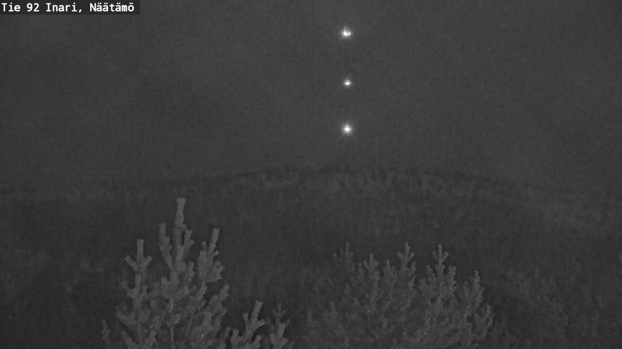 Kelikamerat Kuva Tie 92 Inari, Näätämö, Inari, Lappi