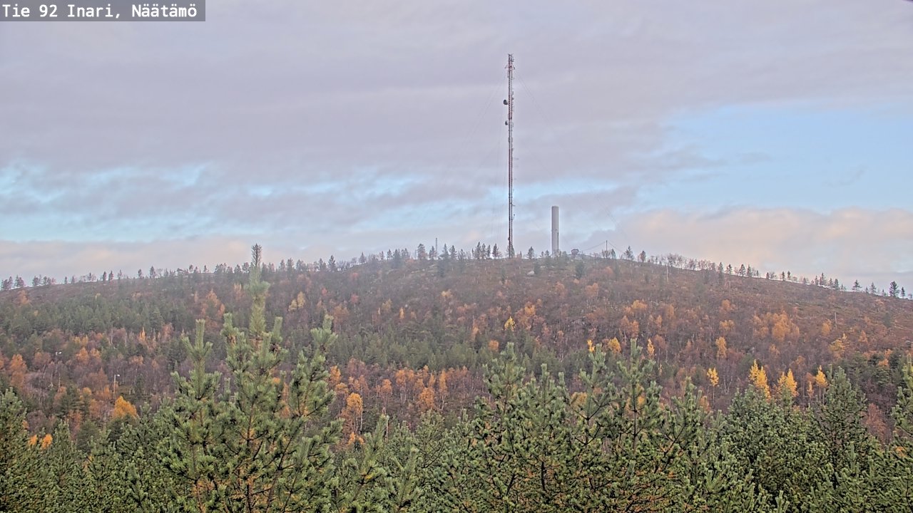 Kelikamerat Kuva Tie 92 Inari, Näätämö, Inari, Lappi