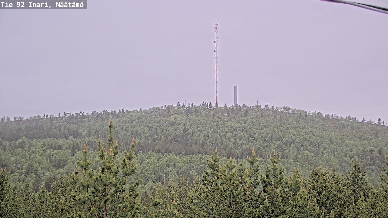 Kelikamerat Kuva Tie 92 Inari, Näätämö, Inari, Lappi