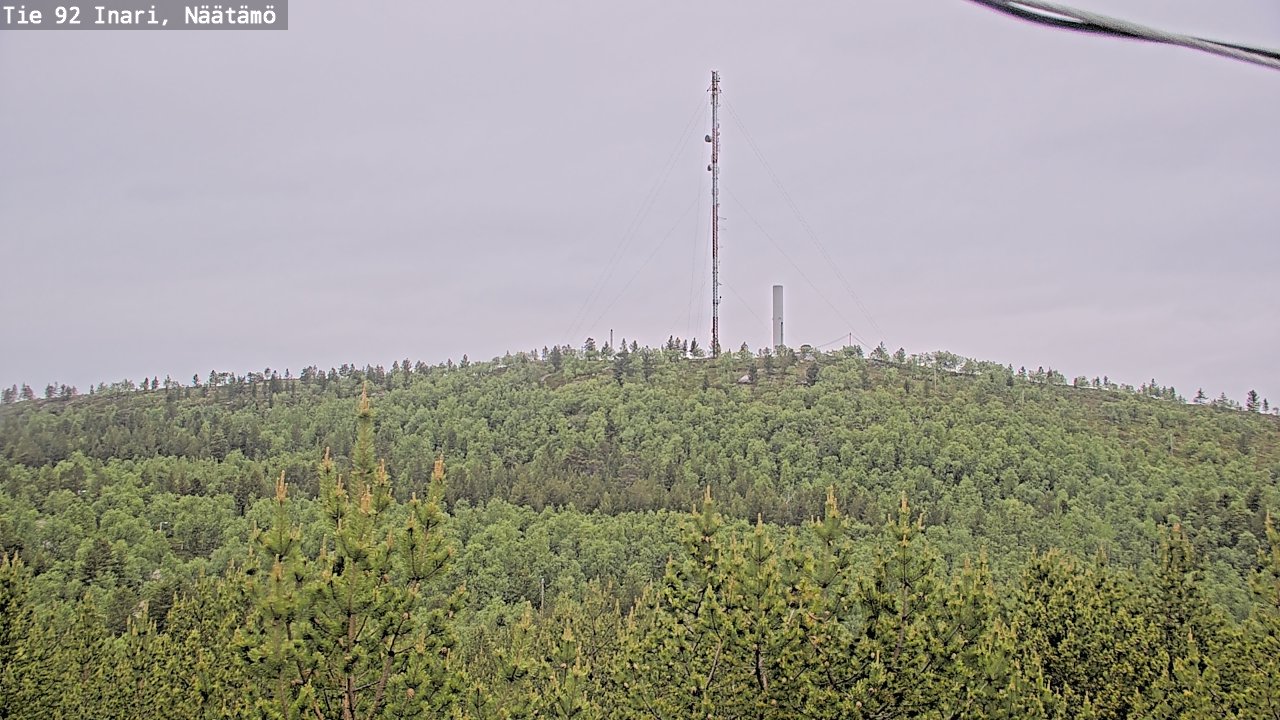 Kelikamerat Kuva Tie 92 Inari, Näätämö, Inari, Lappi