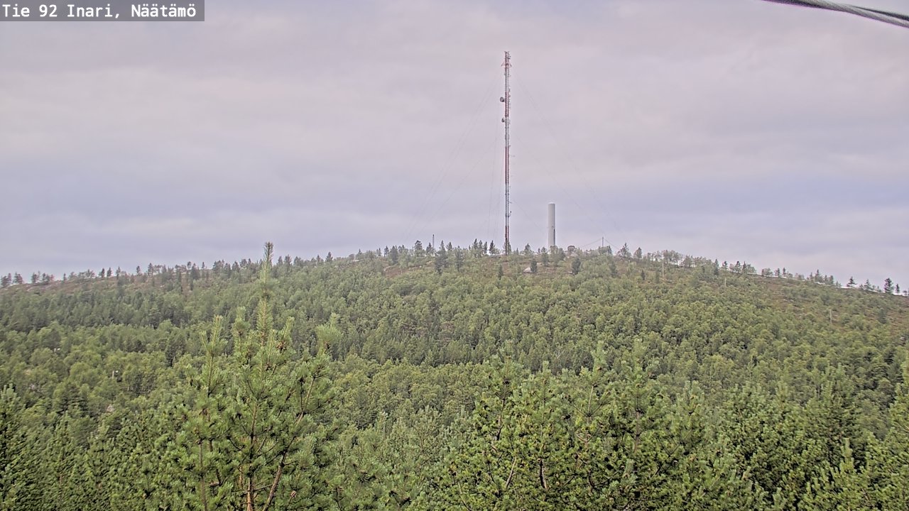 Kelikamerat Kuva Tie 92 Inari, Näätämö, Inari, Lappi