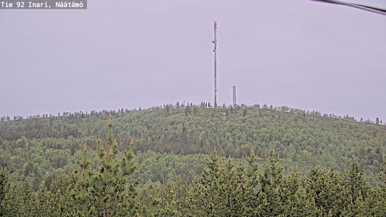 Kelikamerat Kuva Tie 92 Inari, Näätämö, Inari, Lappi