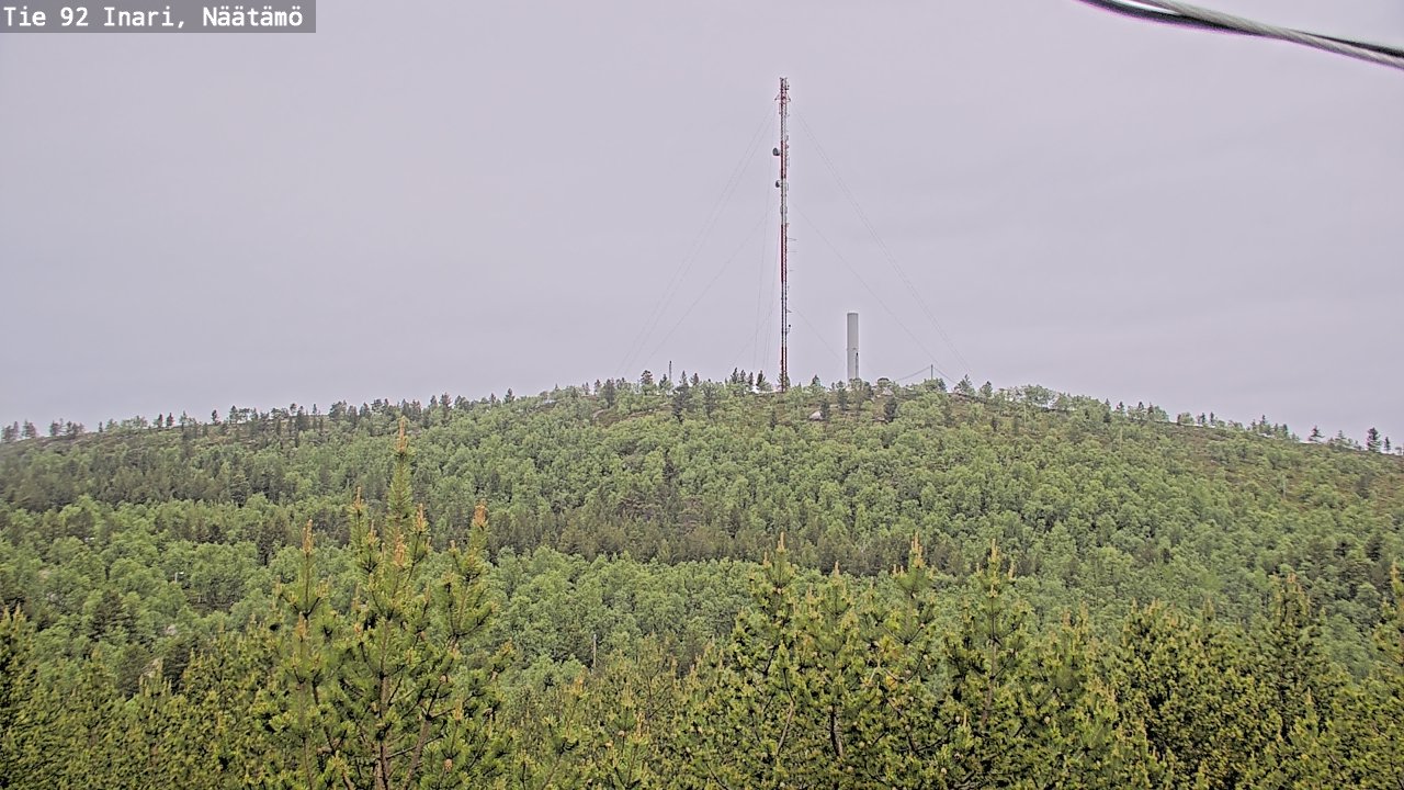 Kelikamerat Kuva Tie 92 Inari, Näätämö, Inari, Lappi