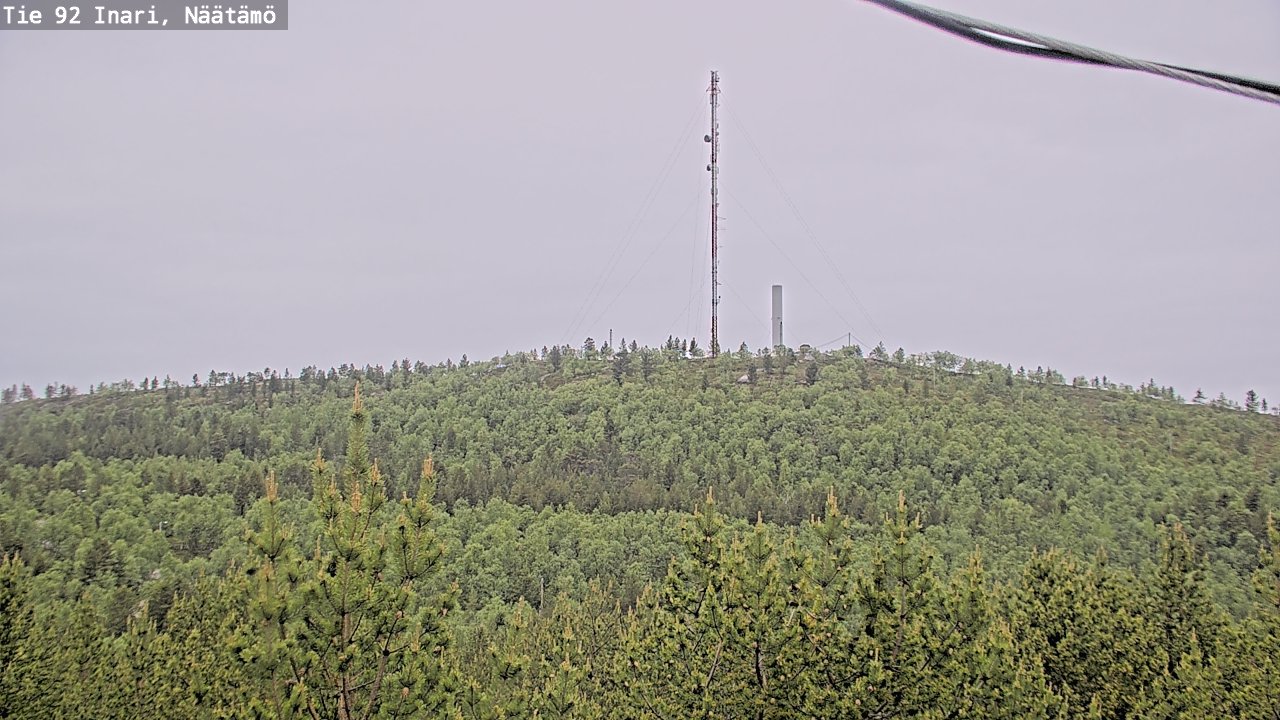 Kelikamerat Kuva Tie 92 Inari, Näätämö, Inari, Lappi