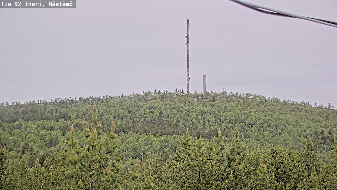 Kelikamerat Kuva Tie 92 Inari, Näätämö, Inari, Lappi