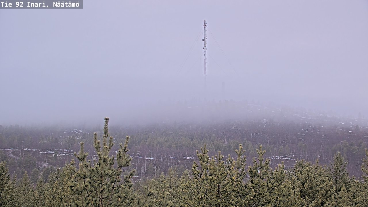 Kelikamerat Kuva Tie 92 Inari, Näätämö, Inari, Lappi