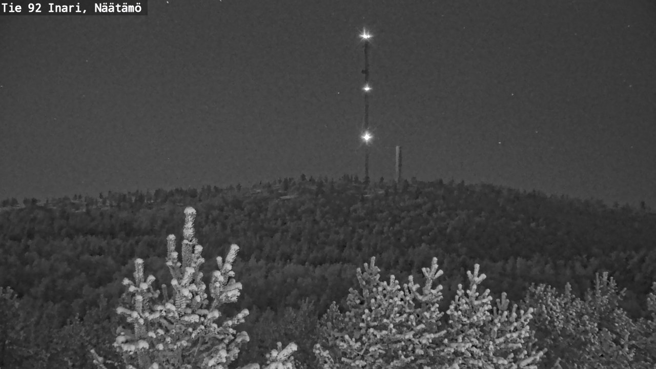 Kelikamerat Kuva Tie 92 Inari, Näätämö, Inari, Lappi